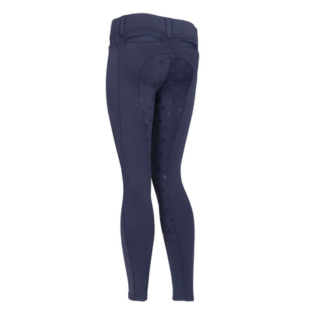 Shires Aubrion Optima MX Riding Tights - Young Rider #colour_navy