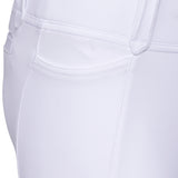 Shires Aubrion Optima MX Riding Tights - Young Rider #colour_white