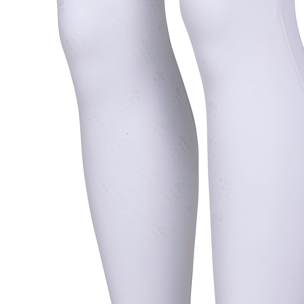 Shires Aubrion Optima MX Riding Tights - Young Rider #colour_white