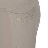 Shires Aubrion Optima GX Riding Tights - Young Rider #colour_beige