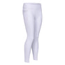 Shires Aubrion Optima GX Riding Tights - Young Rider #colour_white