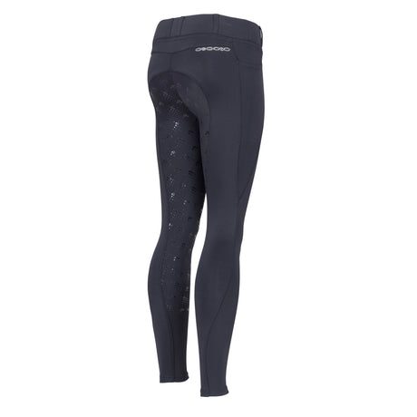 Shires Aubrion Optima LX Riding Tights - Young Rider #colour_black