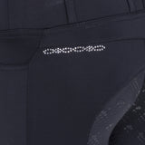 Shires Aubrion Optima LX Riding Tights - Young Rider #colour_black