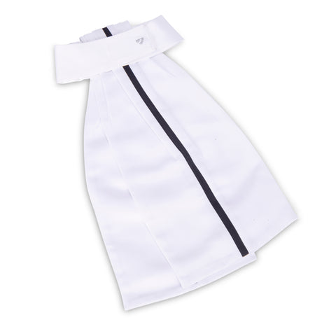 Shires Aubrion Hampton Ready Tied Stock #colour_black