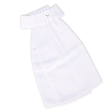 Shires Aubrion Hampton Ready Tied Stock #colour_white