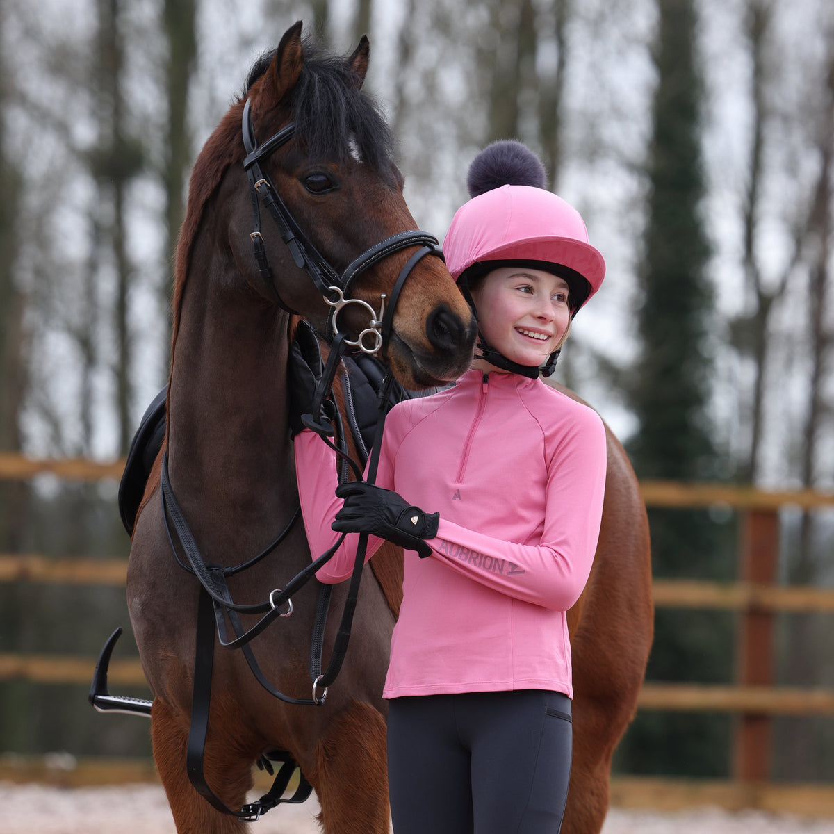 Shires Aubrion Young Rider React Winter Base Layer
