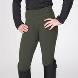 Shires Young Rider Aubrion React Winter Riding Tights