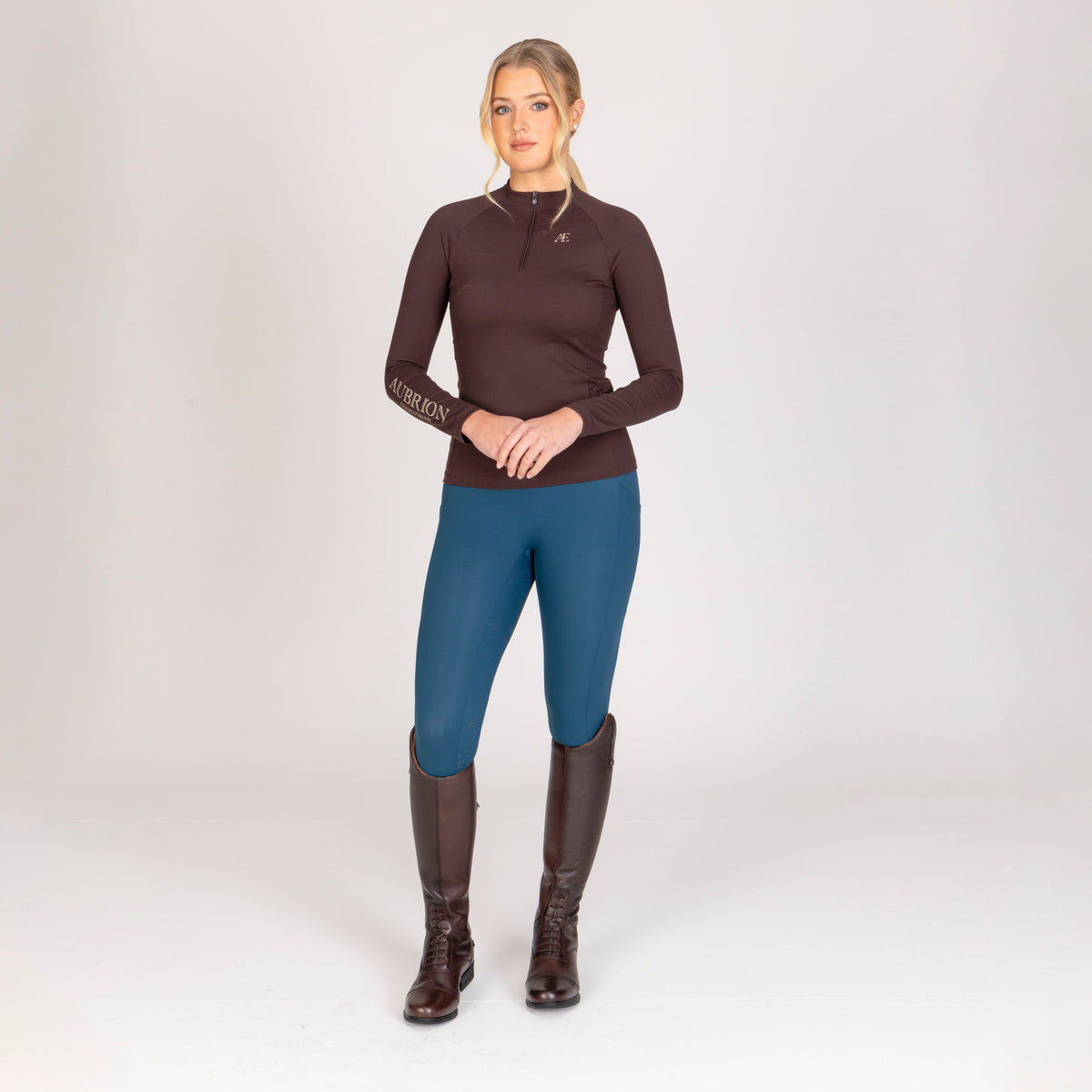 Shires Aubrion Equestrian Winter Riding Tights