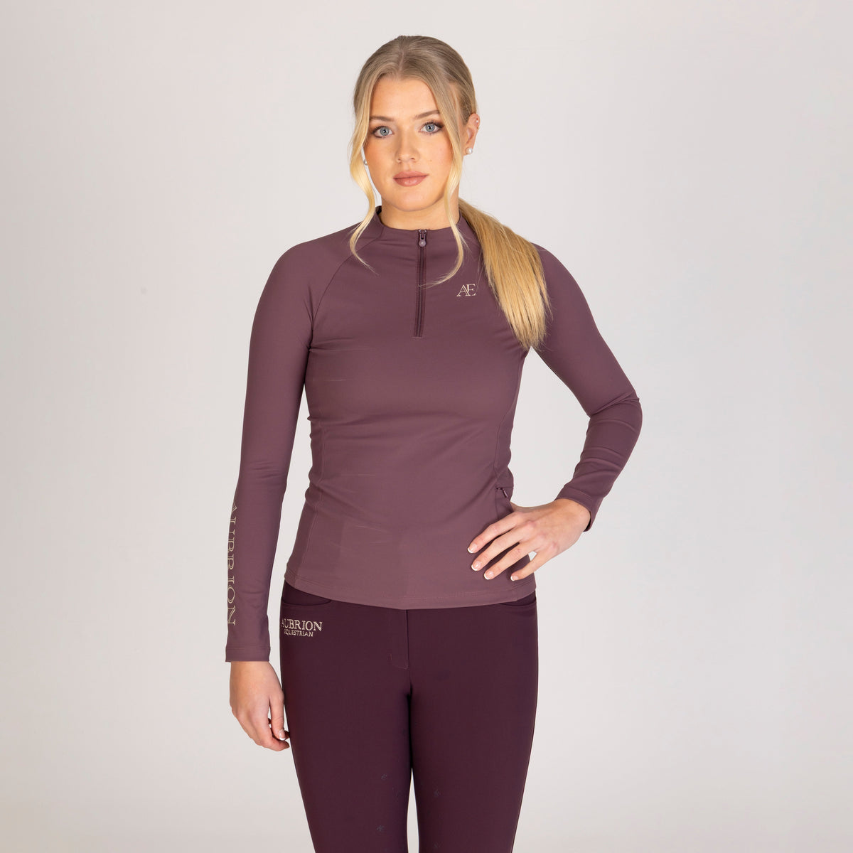 Shires Aubrion Equestrian Winter Long Sleeve Base Layer