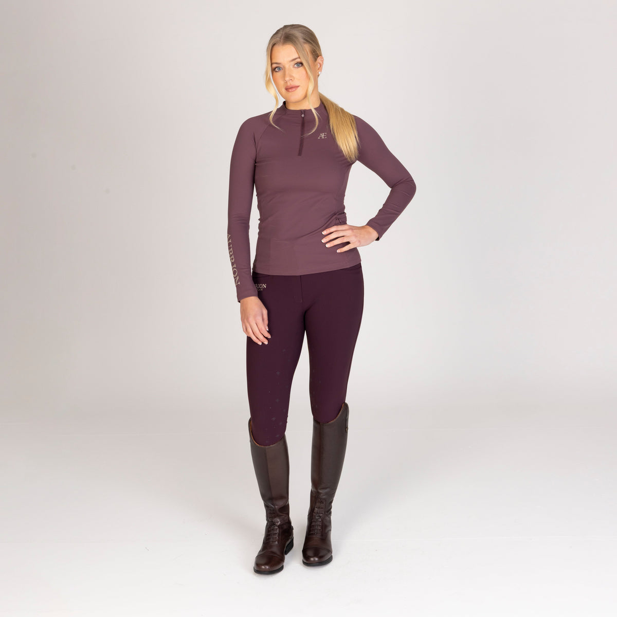 Shires Aubrion Equestrian Winter Long Sleeve Base Layer