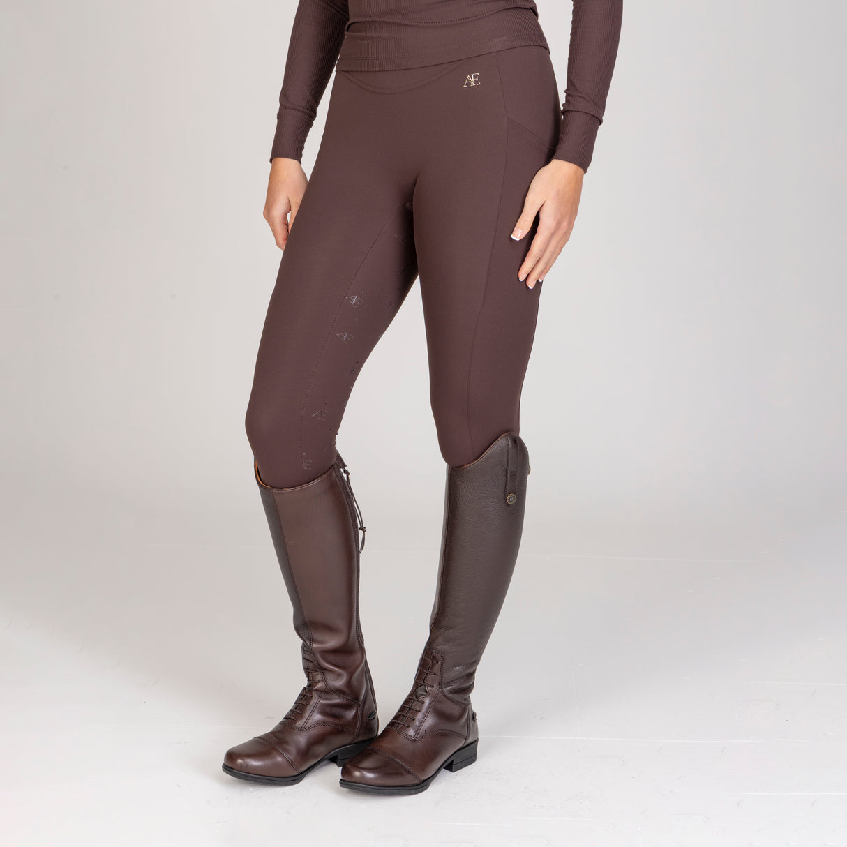 Shires Aubrion Equestrian Winter Riding Tights
