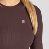 Shires Aubrion Equestrian Ribbed Long Sleeve Top