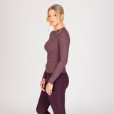 Shires Aubrion Equestrian Ribbed Long Sleeve Top
