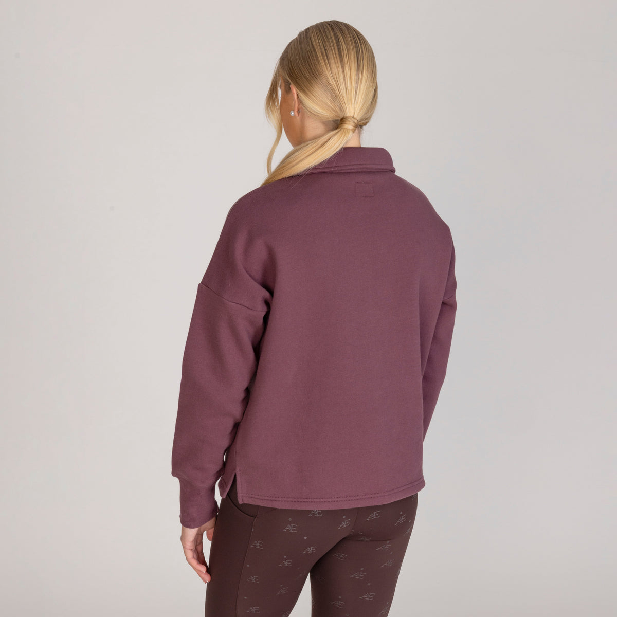 Shires Aubrion Equestrian Quarter Zip Sweater