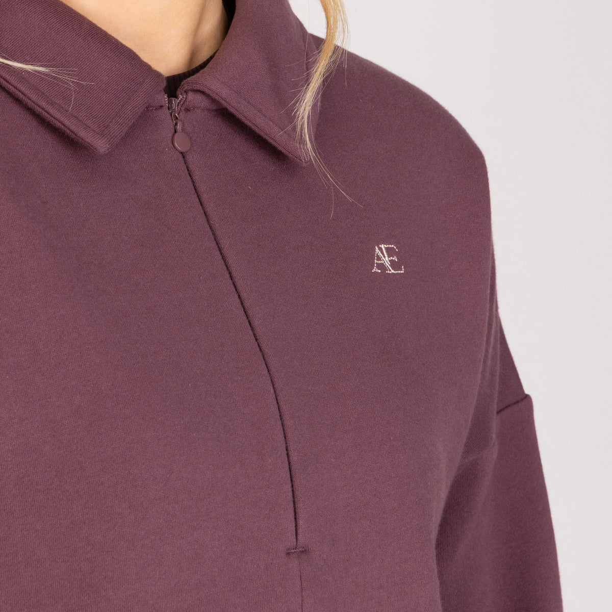 Shires Aubrion Equestrian Quarter Zip Sweater