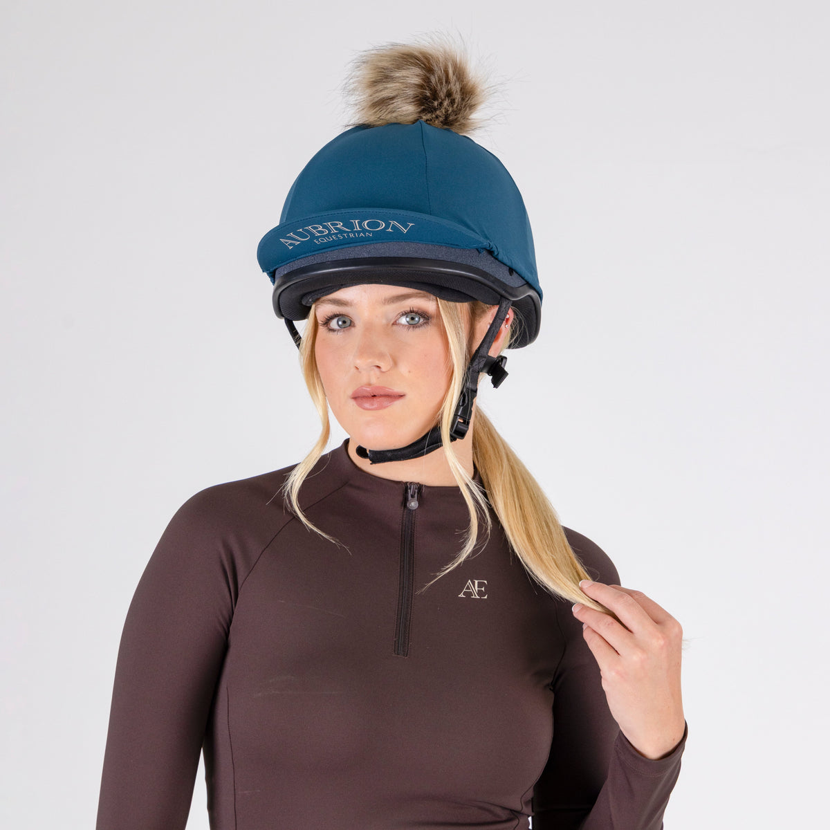 Shires Aubrion Equestrian Hat Cover