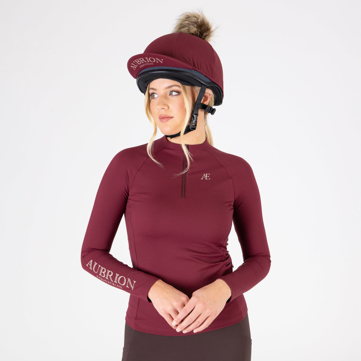 Shires Aubrion Equestrian Hat Cover