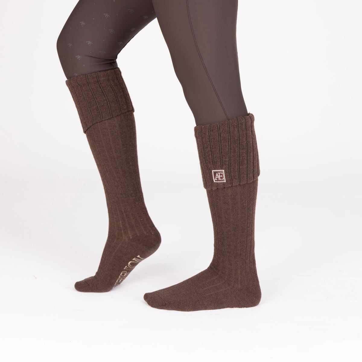 Shires Aubrion Equestrian Knit Boot Socks