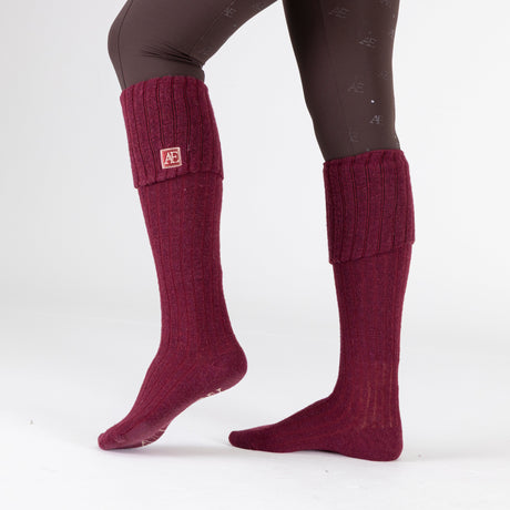 Shires Aubrion Equestrian Knit Boot Socks