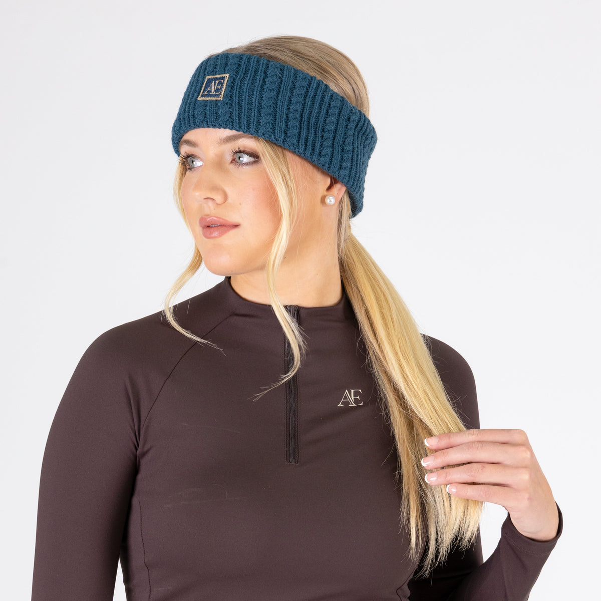Shires Aubrion Equestrian Knit Head Band