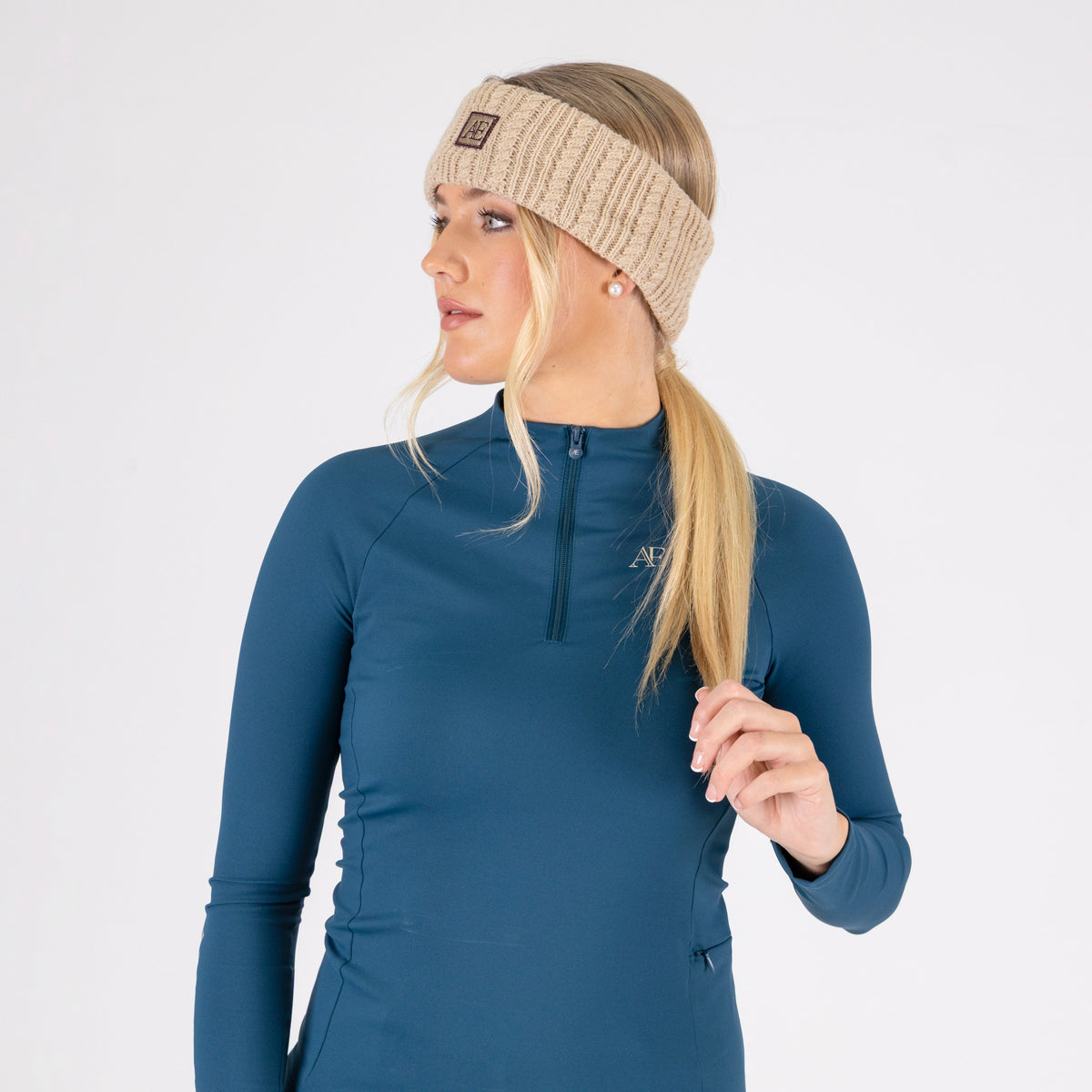Shires Aubrion Equestrian Knit Head Band