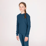 Shires Aubrion Equestrian Ribbed Long Sleeve Top - Young Rider
