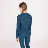 Shires Aubrion Equestrian Ribbed Long Sleeve Top - Young Rider