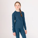 Shires Aubrion Equestrian Ribbed Long Sleeve Top - Young Rider