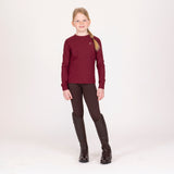 Shires Aubrion Equestrian Ribbed Long Sleeve Top - Young Rider