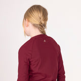 Shires Aubrion Equestrian Ribbed Long Sleeve Top - Young Rider