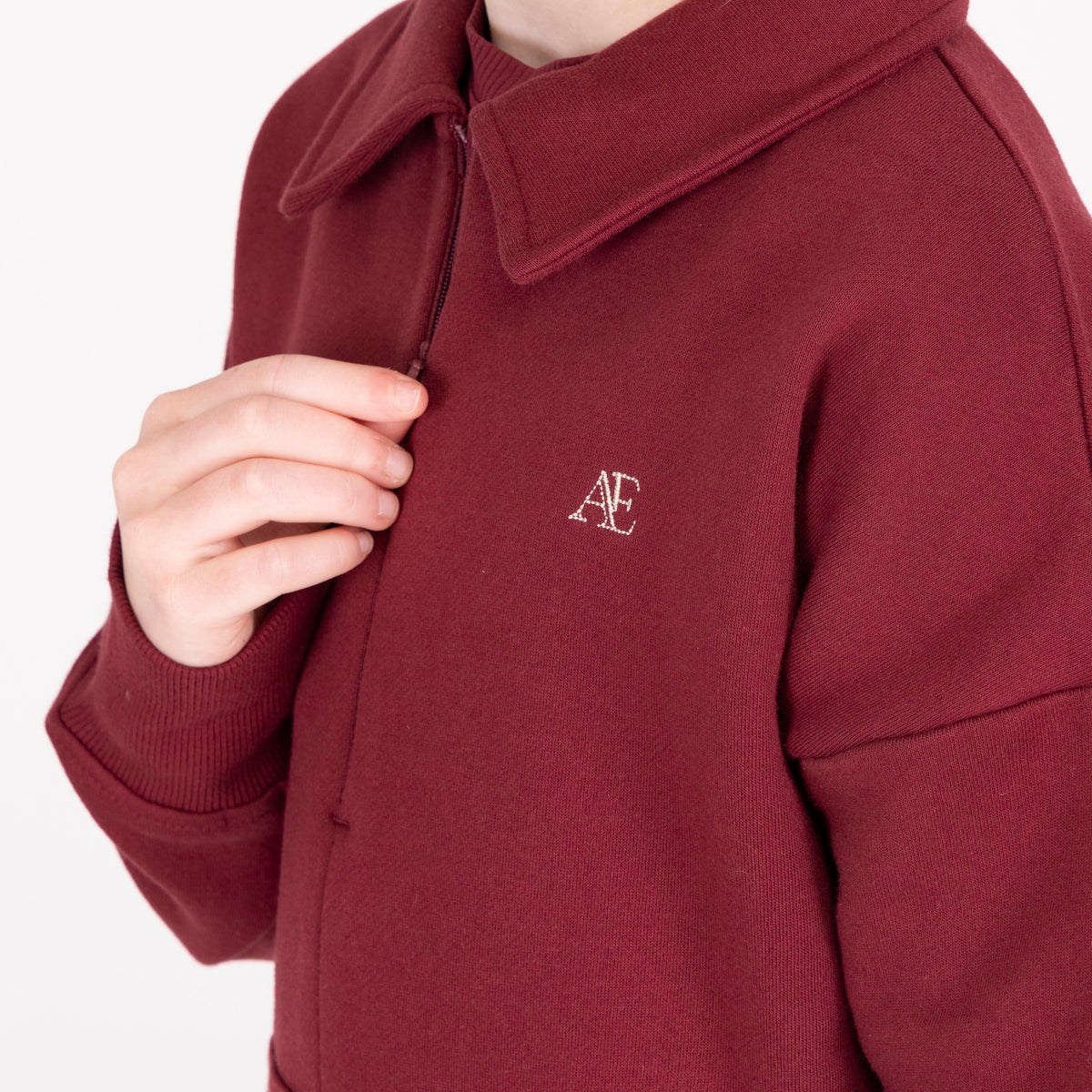Shires Aubrion Equestrian Quarter Zip Sweater - Young Rider