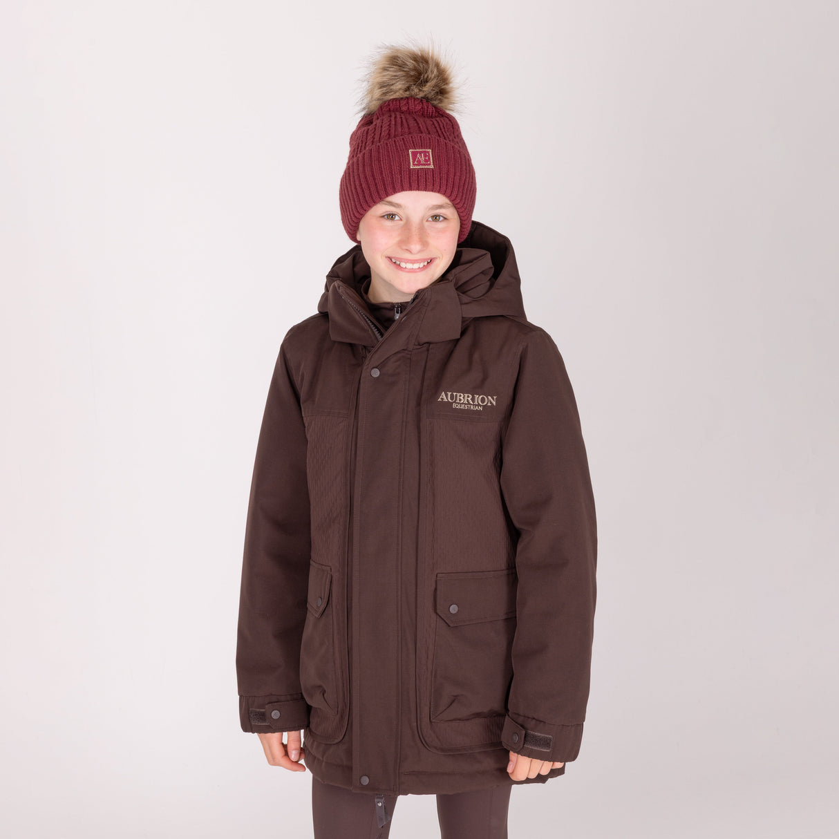 Shires Young Rider Aubrion Equestrian Winter Coat