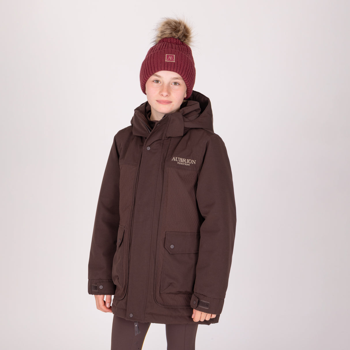 Shires Young Rider Aubrion Equestrian Winter Coat