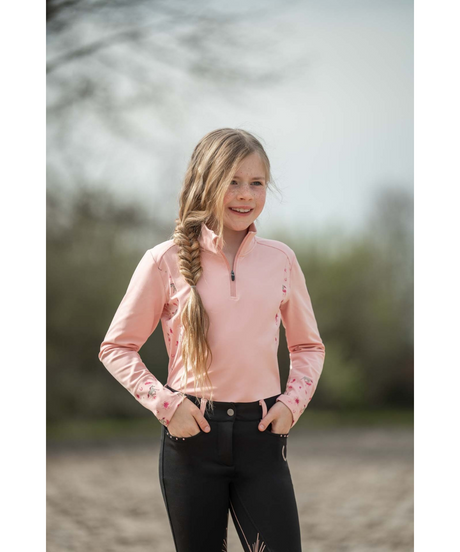 HKM Children's Functional Shirt -Polly- #colour_rose