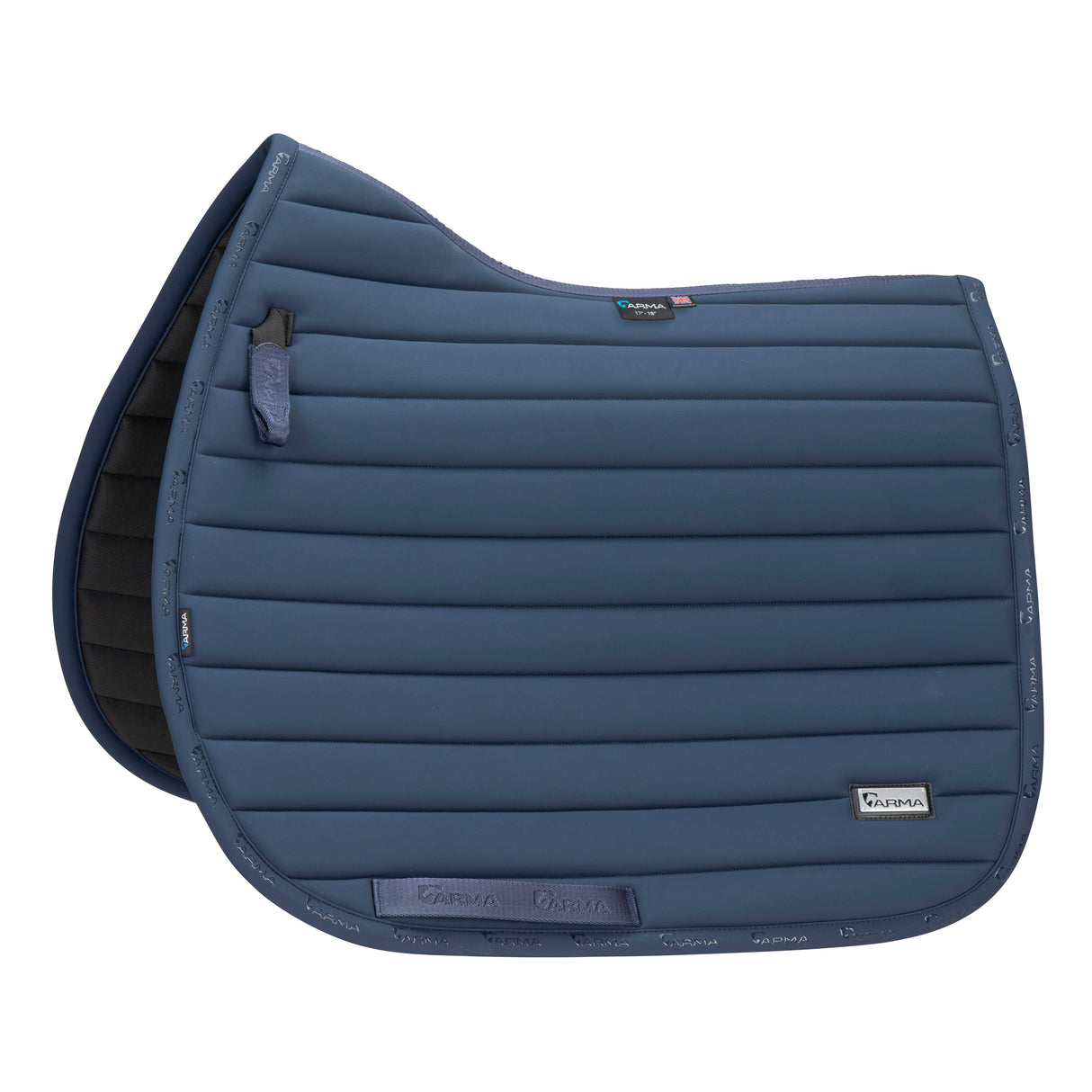 Shires ARMA Elegance 2.0 Saddlecloth #colour_navy