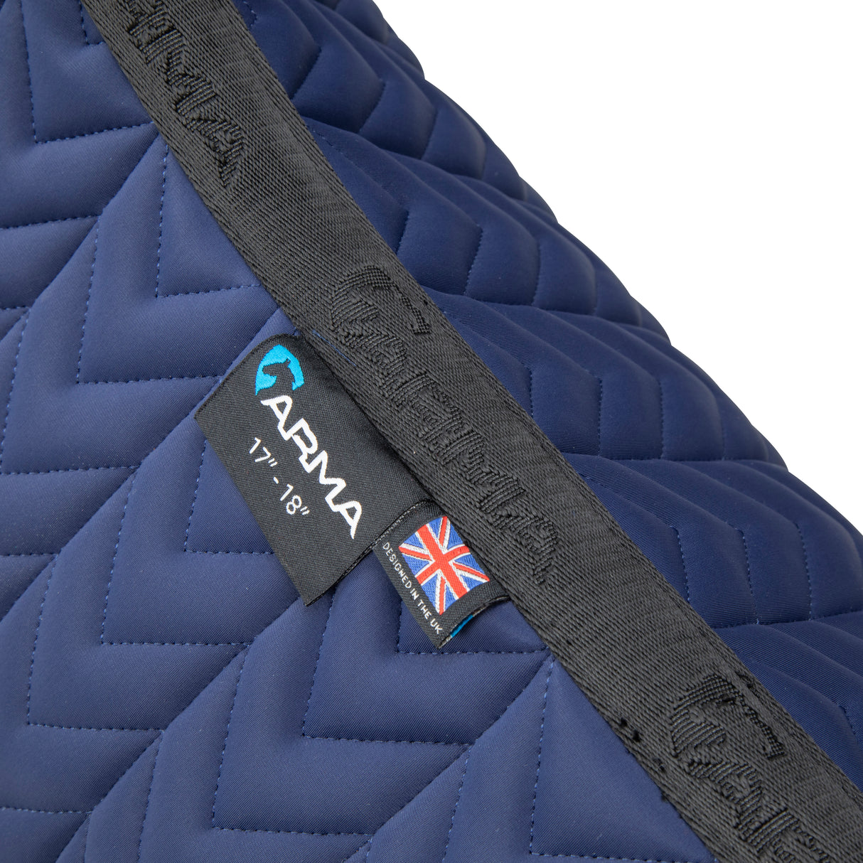 Shires ARMA Elegance 3.0 Saddlecloth #colour_navy