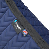 Shires ARMA Elegance 3.0 Saddlecloth #colour_navy