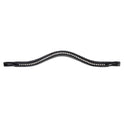 Shires Velociti RAPIDA Micro Mixed Diamante Browband #colour_black