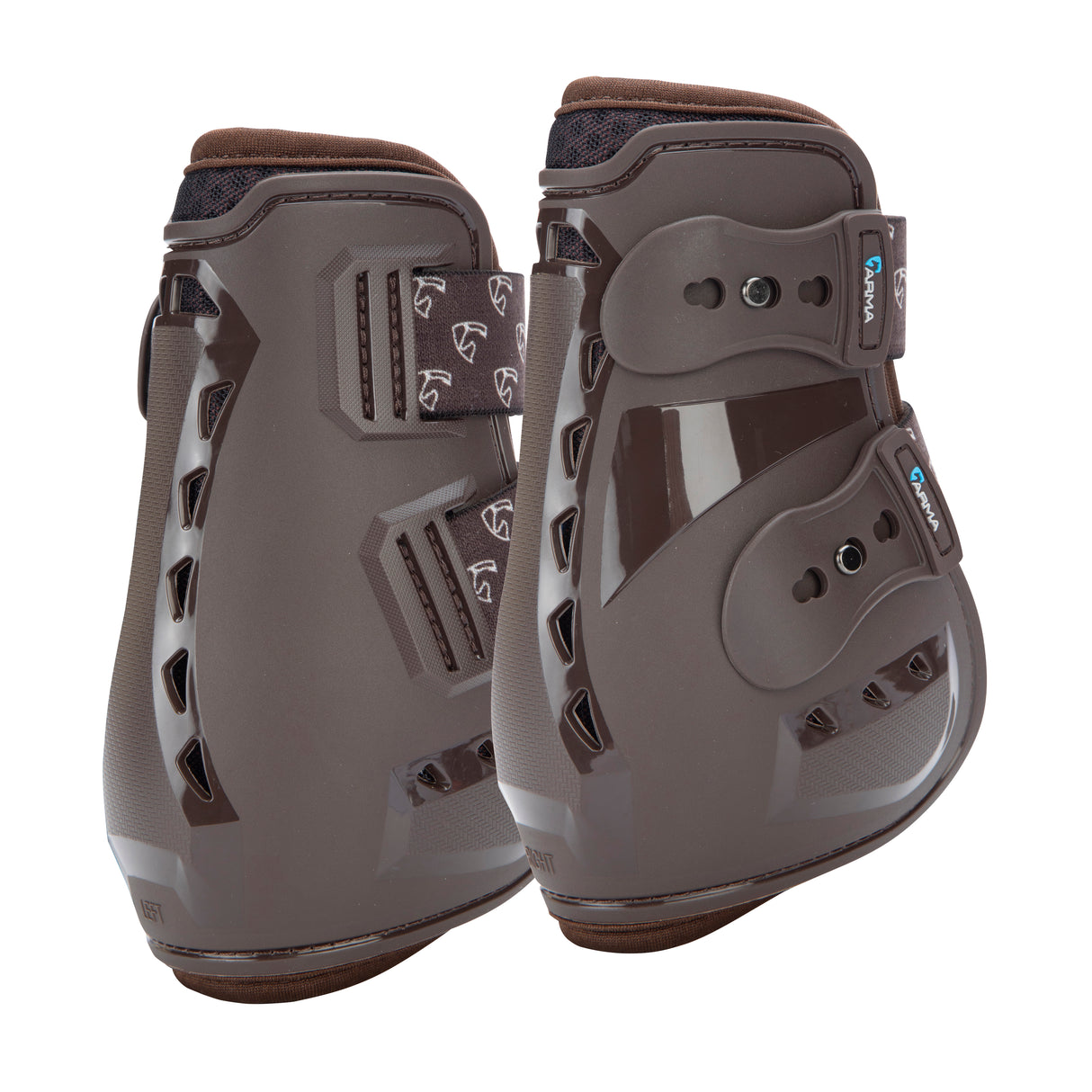 Shires ARMA Carbon Pro Fetlock Boots #colour_brown