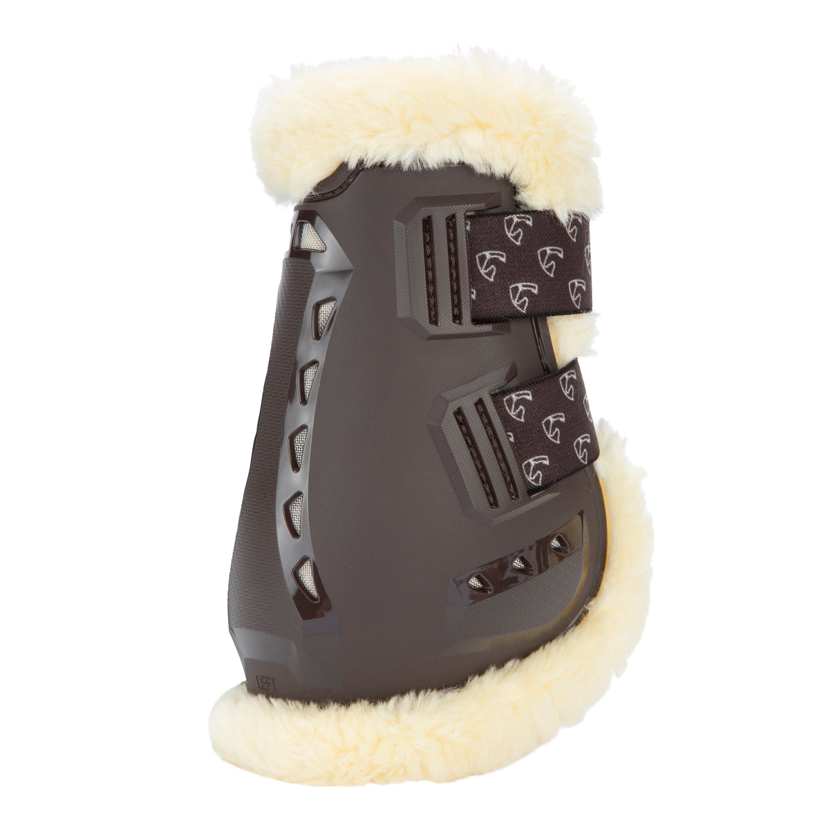 Shires ARMA Carbon Pro SupaFleece Fetlock Boots #colour_brown