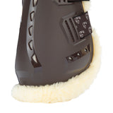 Shires ARMA Carbon Pro SupaFleece Fetlock Boots #colour_brown