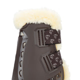 Shires ARMA Carbon Pro SupaFleece Fetlock Boots #colour_brown