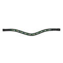 Shires Velociti GARA Green Diamante Browband