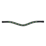 Shires Velociti GARA Green Diamante Browband