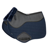 Shires ARMA Soft Grip Jump Saddlecloth #colour_navy