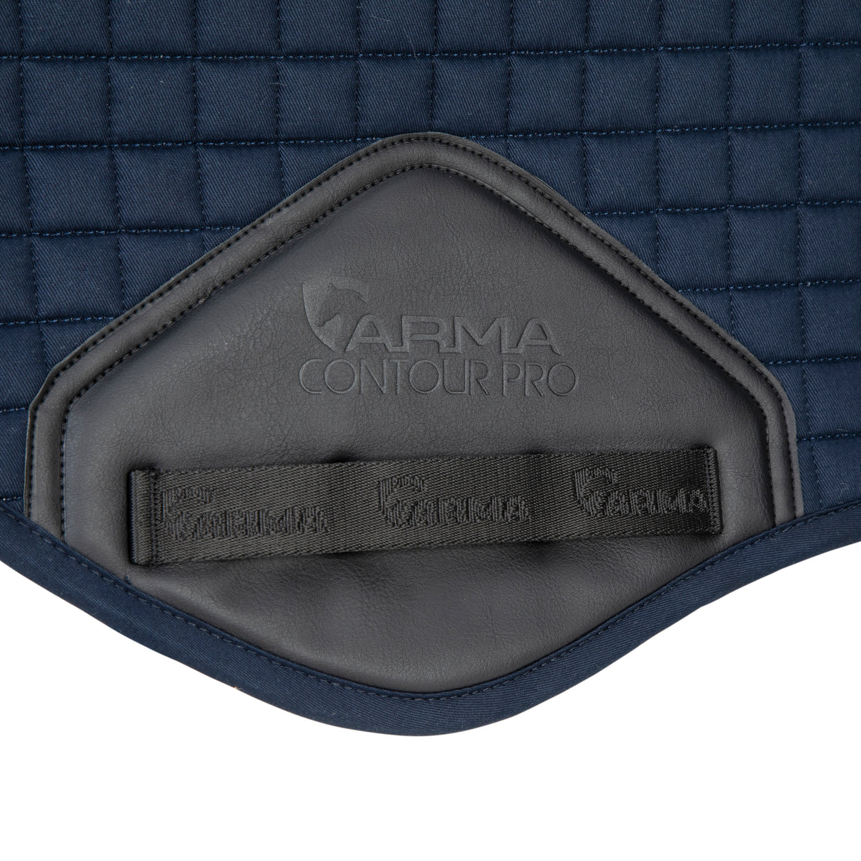 Shires ARMA Soft Grip Jump Saddlecloth #colour_navy