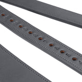 Shires Velociti RAPIDA Wide Stirrup Leathers #colour_black