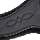 Shires Velociti LUSSO Anatomical SupaFleece Girth #colour_black