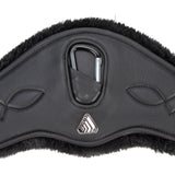 Shires Velociti LUSSO Anatomical SupaFleece Girth #colour_black