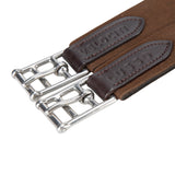 Shires Velociti LUSSO Anatomical SupaFleece Girth #colour_havana